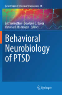 Behavioral Neurobiology of PTSD (Current Topics in Behavioral Neurosciences)