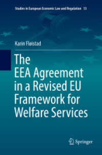The EEA Agreement in a Revised EU Framework for Welfare Services (Studies in European Economic Law and Regulation)