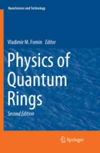 Physics of Quantum Rings (Nanoscience and Technology) （2ND）