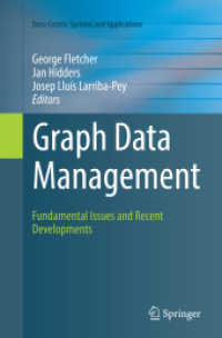 Graph Data Management : Fundamental Issues and Recent Developments (Data-centric Systems and Applications)