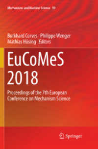 EuCoMeS 2018 : Proceedings of the 7th European Conference on Mechanism Science (Mechanisms and Machine Science)