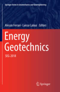 Energy Geotechnics : SEG-2018 (Springer Series in Geomechanics and Geoengineering)