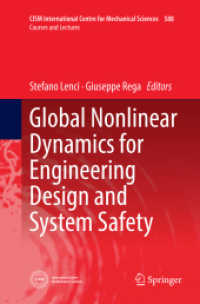 Global Nonlinear Dynamics for Engineering Design and System Safety (Cism International Centre for Mechanical Sciences)