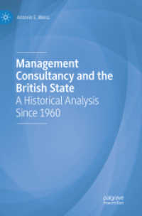 Management Consultancy and the British State : A Historical Analysis since 1960