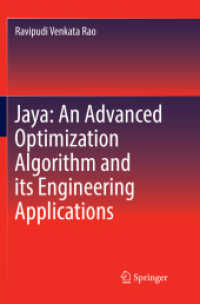 Jaya: an Advanced Optimization Algorithm and its Engineering Applications