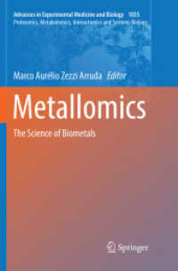 Metallomics : The Science of Biometals (Advances in Experimental Medicine and Biology)