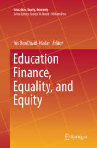 Education Finance, Equality, and Equity (Education, Equity, Economy)