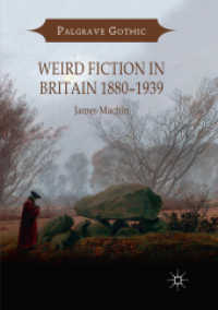 Weird Fiction in Britain 1880-1939 (Palgrave Gothic)