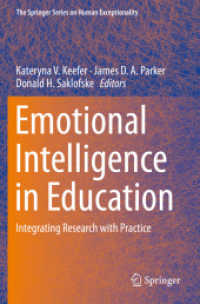 Emotional Intelligence in Education : Integrating Research with Practice (The Springer Series on Human Exceptionality)