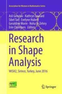 Research in Shape Analysis : WiSH2, Sirince, Turkey, June 2016 (Association for Women in Mathematics Series)