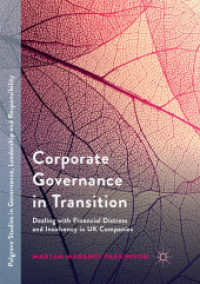 Corporate Governance in Transition : Dealing with Financial Distress and Insolvency in UK Companies (Palgrave Studies in Governance, Leadership and Responsibility)