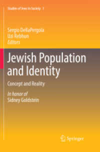 Jewish Population and Identity : Concept and Reality (Studies of Jews in Society)