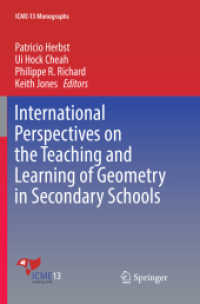 International Perspectives on the Teaching and Learning of Geometry in Secondary Schools (Icme-13 Monographs)