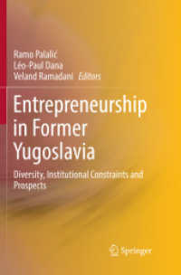 Entrepreneurship in Former Yugoslavia : Diversity, Institutional Constraints and Prospects