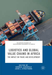 Logistics and Global Value Chains in Africa : The Impact on Trade and Development (Palgrave Studies of Sustainable Business in Africa)
