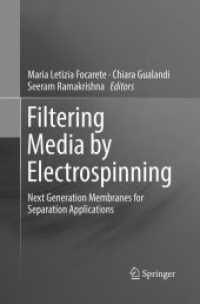 Filtering Media by Electrospinning : Next Generation Membranes for Separation Applications
