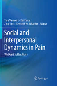Social and Interpersonal Dynamics in Pain : We Don't Suffer Alone