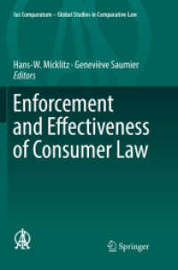 Enforcement and Effectiveness of Consumer Law (Ius Comparatum - Global Studies in Comparative Law)