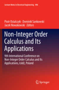 Non-Integer Order Calculus and its Applications : 9th International Conference on Non-Integer Order Calculus and Its Applications, Łódź, Poland (Lecture Notes in Electrical Engineering)