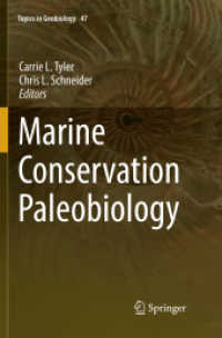 Marine Conservation Paleobiology (Topics in Geobiology)