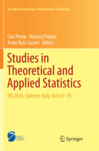 Studies in Theoretical and Applied Statistics : SIS 2016, Salerno, Italy, June 8-10 (Springer Proceedings in Mathematics & Statistics)