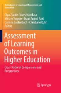 Assessment of Learning Outcomes in Higher Education : Cross-National Comparisons and Perspectives (Methodology of Educational Measurement and Assessment)