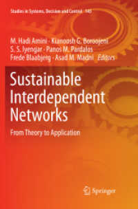 Sustainable Interdependent Networks : From Theory to Application (Studies in Systems, Decision and Control)