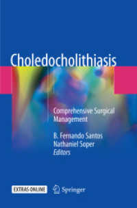 Choledocholithiasis : Comprehensive Surgical Management