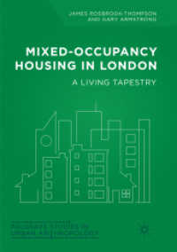 Mixed-Occupancy Housing in London : A Living Tapestry (Palgrave Studies in Urban Anthropology)