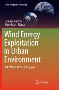 Wind Energy Exploitation in Urban Environment : TUrbWind 2017 Colloquium (Green Energy and Technology)