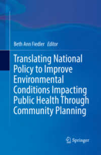 Translating National Policy to Improve Environmental Conditions Impacting Public Health through Community Planning