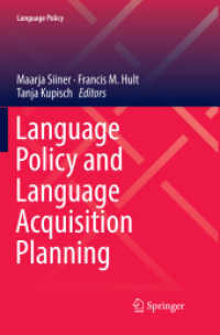 Language Policy and Language Acquisition Planning (Language Policy)