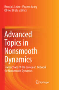 Advanced Topics in Nonsmooth Dynamics : Transactions of the European Network for Nonsmooth Dynamics