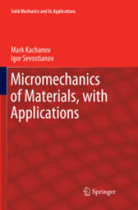 Micromechanics of Materials, with Applications (Solid Mechanics and Its Applications)
