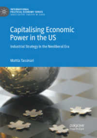 Capitalising Economic Power in the US : Industrial Strategy in the Neoliberal Era (International Political Economy Series)