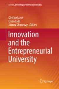 Innovation and the Entrepreneurial University (Science, Technology and Innovation Studies)