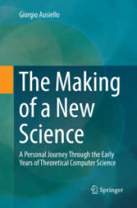 The Making of a New Science : A Personal Journey through the Early Years of Theoretical Computer Science
