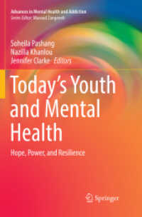 Today's Youth and Mental Health : Hope, Power, and Resilience (Advances in Mental Health and Addiction)