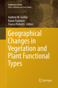 Geographical Changes in Vegetation and Plant Functional Types (Geobotany Studies)