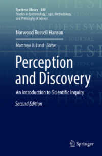 Perception and Discovery : An Introduction to Scientific Inquiry (Synthese Library) （2ND）