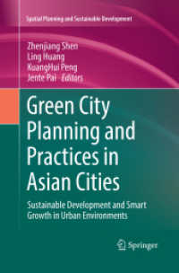 Green City Planning and Practices in Asian Cities : Sustainable Development and Smart Growth in Urban Environments (Strategies for Sustainability)