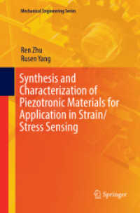 Synthesis and Characterization of Piezotronic Materials for Application in Strain/Stress Sensing (Mechanical Engineering Series)