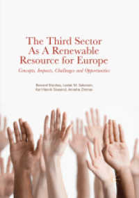 The Third Sector as a Renewable Resource for Europe : Concepts, Impacts, Challenges and Opportunities