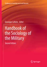 Handbook of the Sociology of the Military (Handbooks of Sociology and Social Research) （2ND）