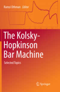 The Kolsky-Hopkinson Bar Machine : Selected Topics