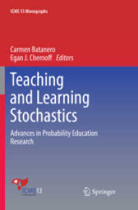 Teaching and Learning Stochastics : Advances in Probability Education Research (Icme-13 Monographs)