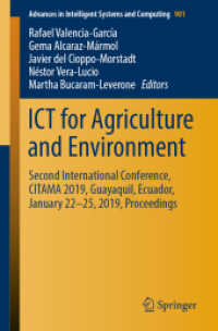 ICT for Agriculture and Environment : Second International Conference, CITAMA 2019, Guayaquil, Ecuador, January 22-25, 2019, Proceedings (Advances in Intelligent Systems and Computing)