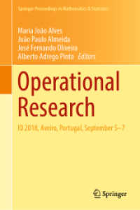 Operational Research : IO 2018, Aveiro, Portugal, September 5-7 (Springer Proceedings in Mathematics & Statistics)