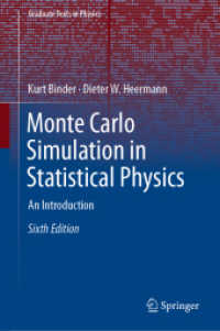 Monte Carlo Simulation in Statistical Physics : An Introduction (Graduate Texts in Physics) （6TH）