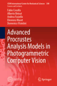 Advanced Procrustes Analysis Models in Photogrammetric Computer Vision (Cism International Centre for Mechanical Sciences)